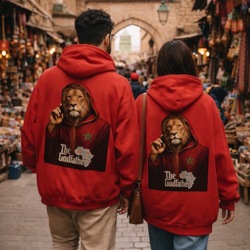 The Godfather – Africa Mosaic - Oversize Hoodie